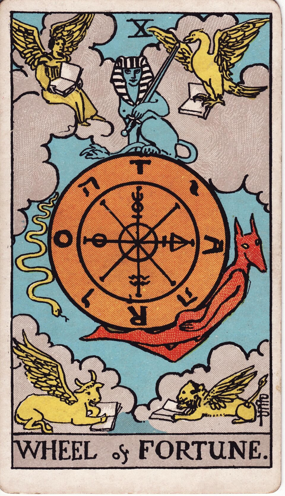X — LA RUOTA DELLA FORTUNA